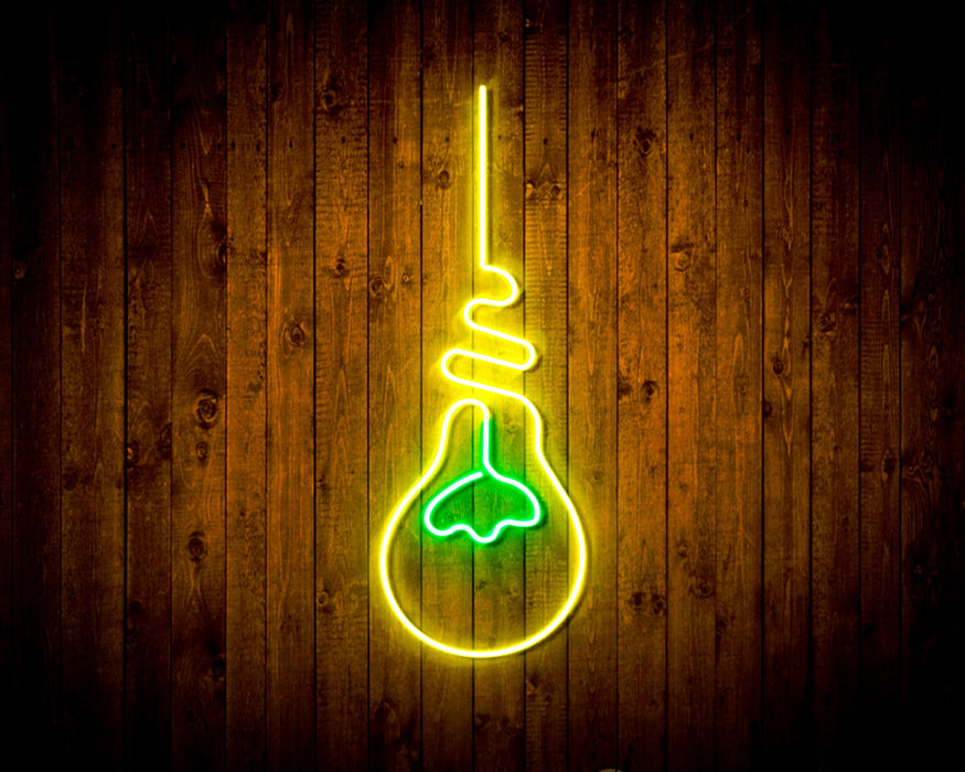 Light Bulb Flex Silicone LED Sign (Neon-Style, LED Technology) - Way Up Gifts