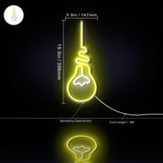 Light Bulb Flex Silicone LED Sign (Neon-Style, LED Technology) - LED Gift Works