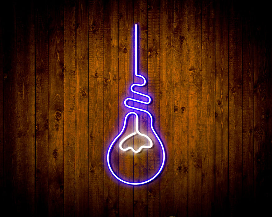Light Bulb Flex Silicone LED Sign (Neon-Style, LED Technology) - Way Up Gifts