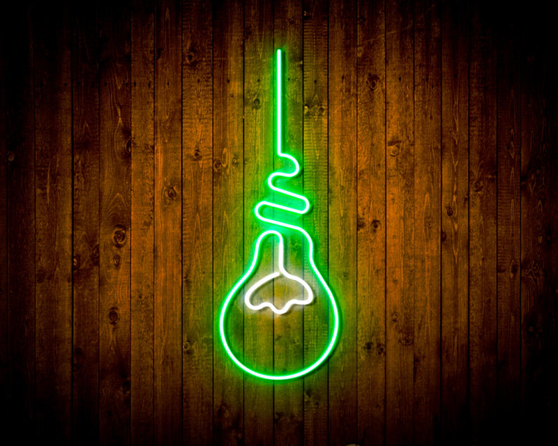 Light Bulb Flex Silicone LED Sign (Neon-Style, LED Technology) - LED Gift Works