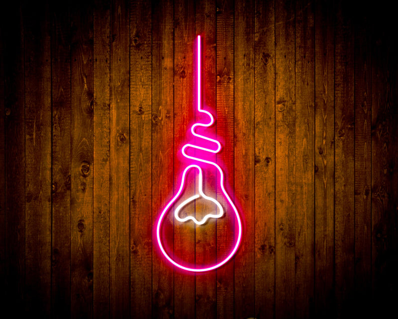 Light Bulb Flex Silicone LED Sign (Neon-Style, LED Technology) - LED Gift Works
