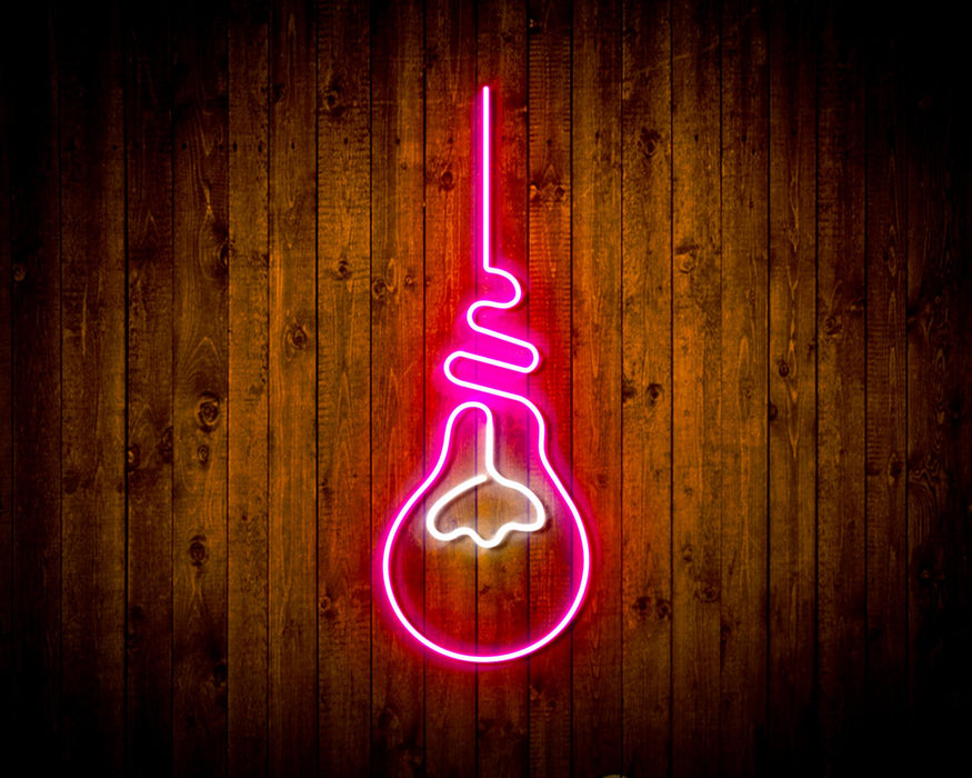 Light Bulb Flex Silicone LED Sign (Neon-Style, LED Technology) - Way Up Gifts
