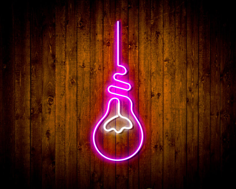 Light Bulb Flex Silicone LED Sign (Neon-Style, LED Technology) - LED Gift Works