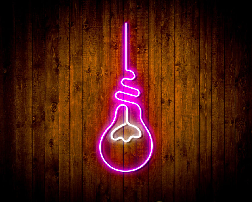 Light Bulb Flex Silicone LED Sign (Neon-Style, LED Technology) - Way Up Gifts