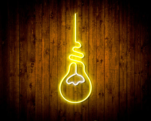 Light Bulb Flex Silicone LED Sign (Neon-Style, LED Technology) - Way Up Gifts