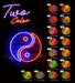 Tai Chi Symbol Yin and Yang Flex Silicone LED Sign (Neon-Style, LED Technology) - Way Up Gifts