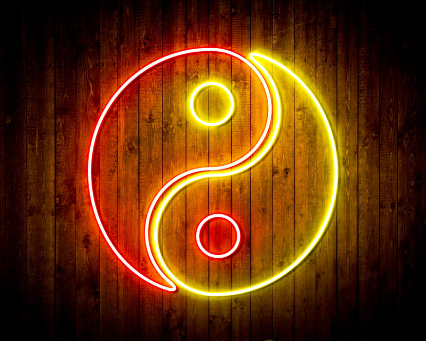 Tai Chi Symbol Yin and Yang Flex Silicone LED Sign (Neon-Style, LED Technology) - Way Up Gifts