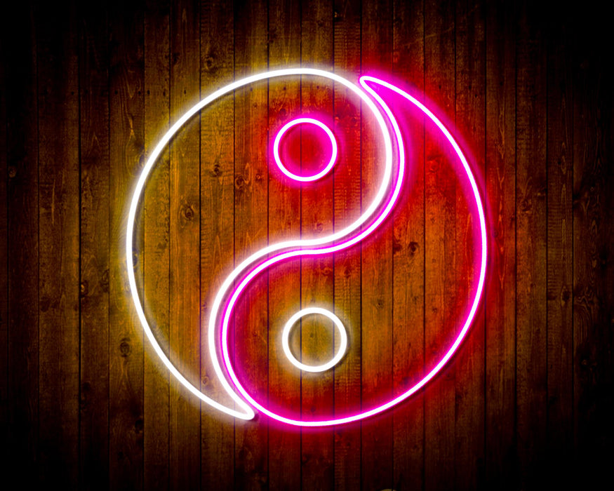 Tai Chi Symbol Yin and Yang Flex Silicone LED Sign (Neon-Style, LED Technology) - Way Up Gifts