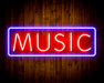 Music Flex Silicone LED Sign (Neon-Style, LED Technology) - Way Up Gifts