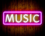 Music Flex Silicone LED Sign (Neon-Style, LED Technology) - Way Up Gifts