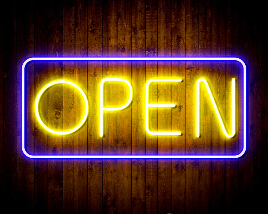Open Sign Flex Silicone LED Sign (Neon-Style, LED Technology) - Way Up Gifts