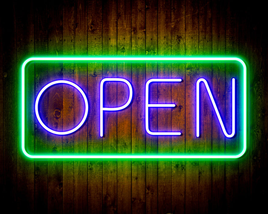 Open Sign Flex Silicone LED Sign (Neon-Style, LED Technology) - Way Up Gifts