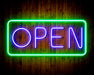 Open Sign Flex Silicone LED Sign (Neon-Style, LED Technology) - Way Up Gifts