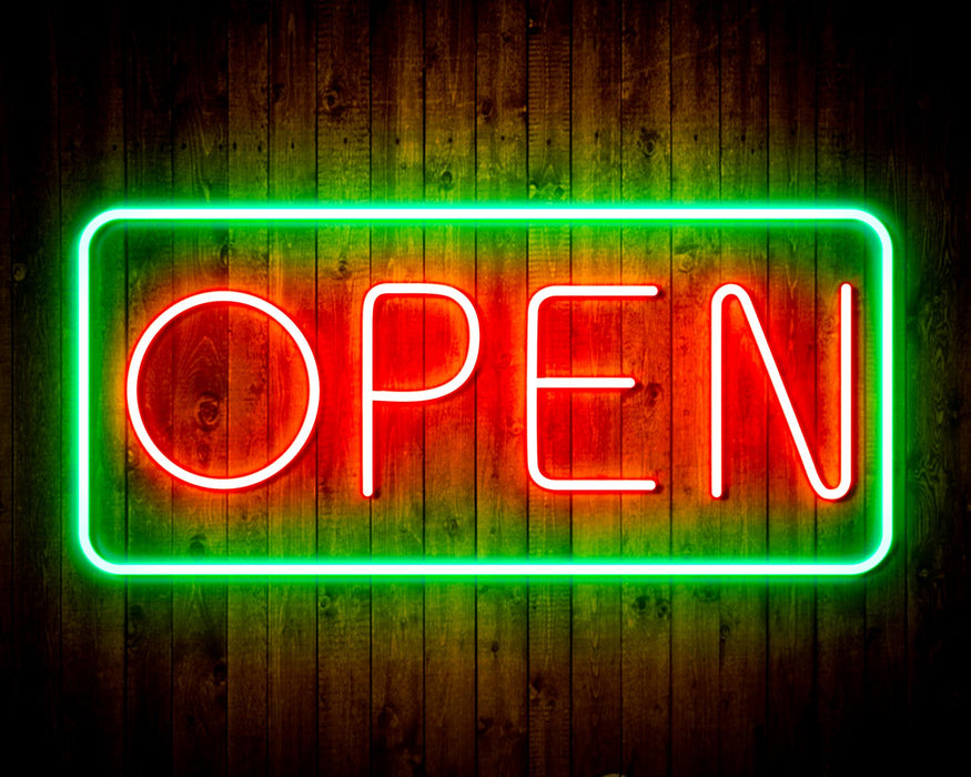 Open Sign Flex Silicone LED Sign (Neon-Style, LED Technology) - Way Up Gifts