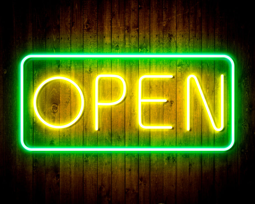 Open Sign Flex Silicone LED Sign (Neon-Style, LED Technology) - Way Up Gifts