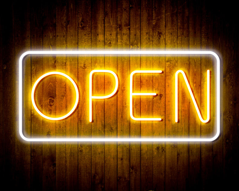 Open Sign Flex Silicone LED Sign (Neon-Style, LED Technology) - LED Gift Works