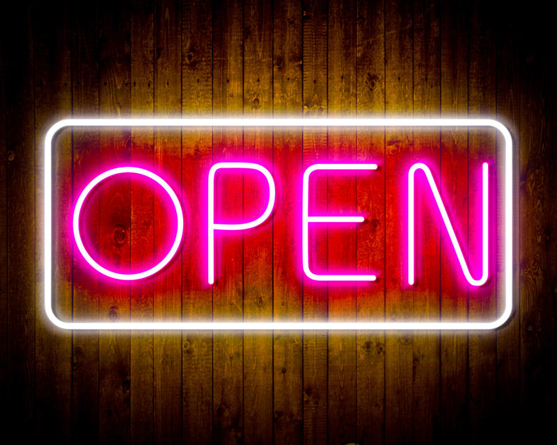 Open Sign Flex Silicone LED Sign (Neon-Style, LED Technology) - LED Gift Works