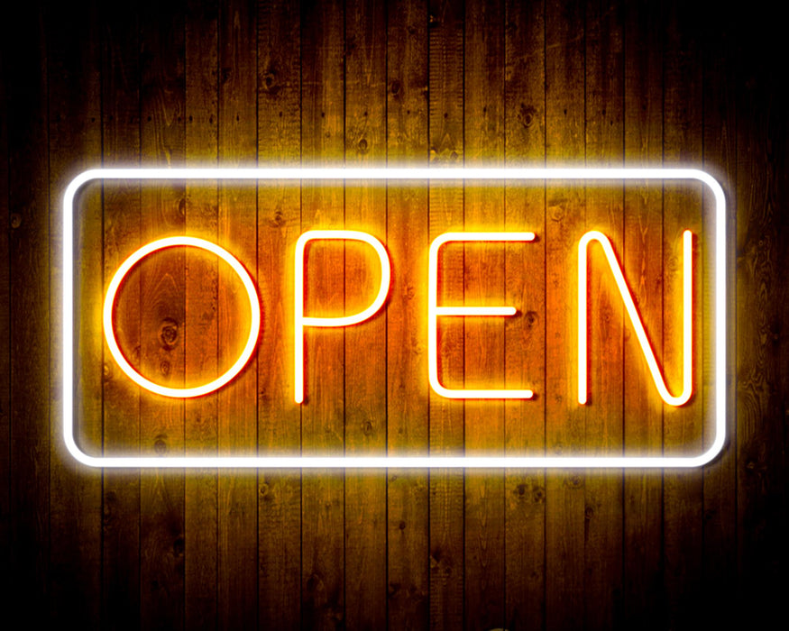 Open Sign Flex Silicone LED Sign (Neon-Style, LED Technology) - Way Up Gifts