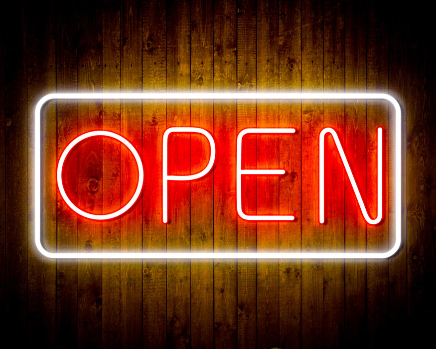 Open Sign Flex Silicone LED Sign (Neon-Style, LED Technology) - Way Up Gifts