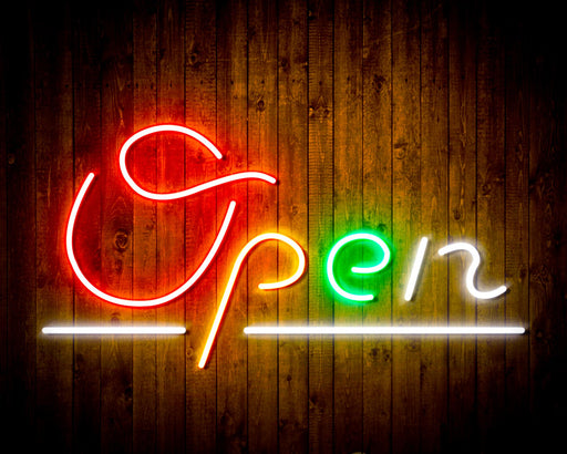 Open Flex Silicone LED Sign (Neon-Style, LED Technology) - Way Up Gifts