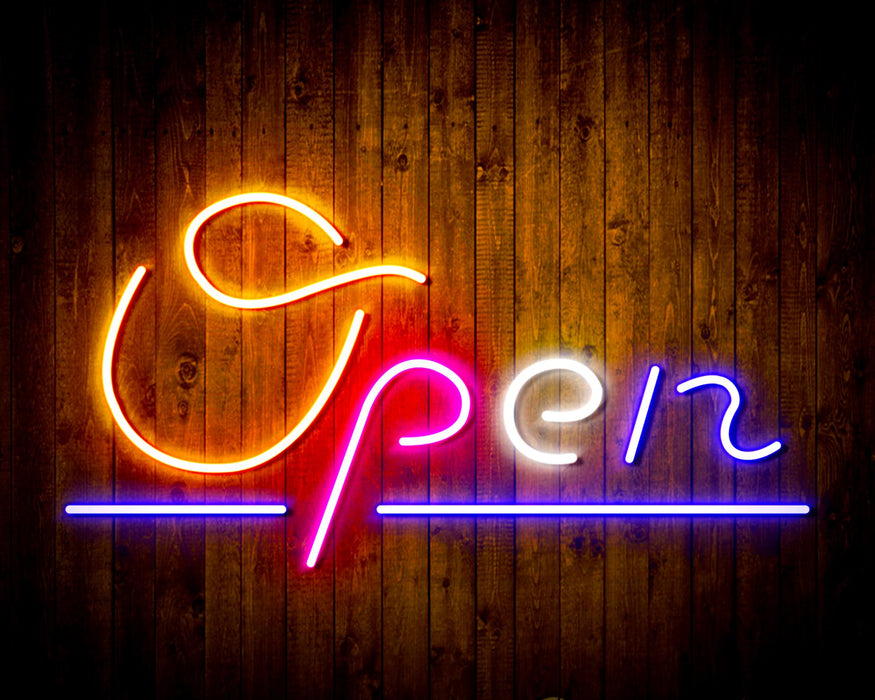 Open Flex Silicone LED Sign (Neon-Style, LED Technology) - Way Up Gifts