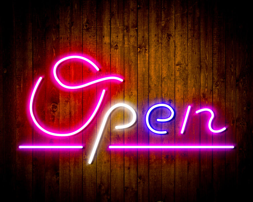 Open Flex Silicone LED Sign (Neon-Style, LED Technology) - Way Up Gifts