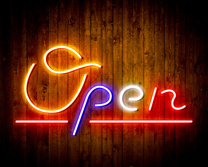 Open Flex Silicone LED Sign (Neon-Style, LED Technology) - Way Up Gifts
