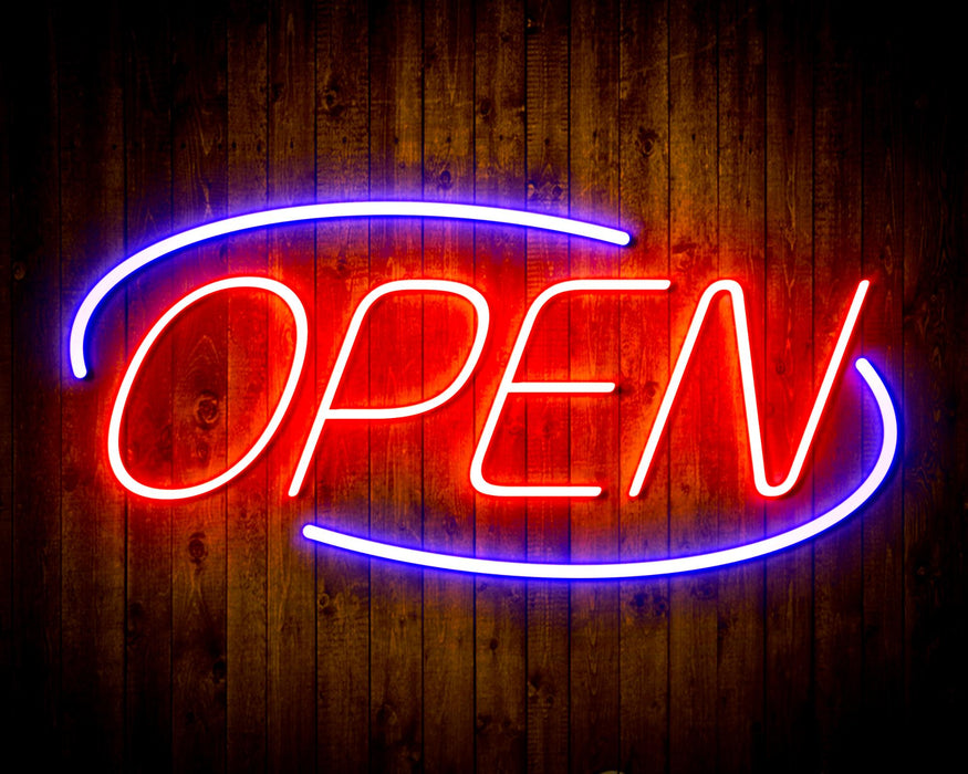 Open Sign Flex Silicone LED Sign (Neon-Style, LED Technology) - Way Up Gifts