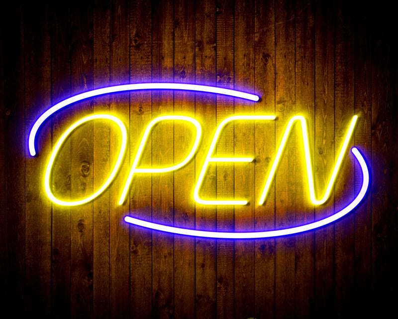 Open Sign Flex Silicone LED Sign (Neon-Style, LED Technology) - LED Gift Works