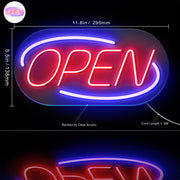 Open Sign Flex Silicone LED Sign (Neon-Style, LED Technology) - LED Gift Works