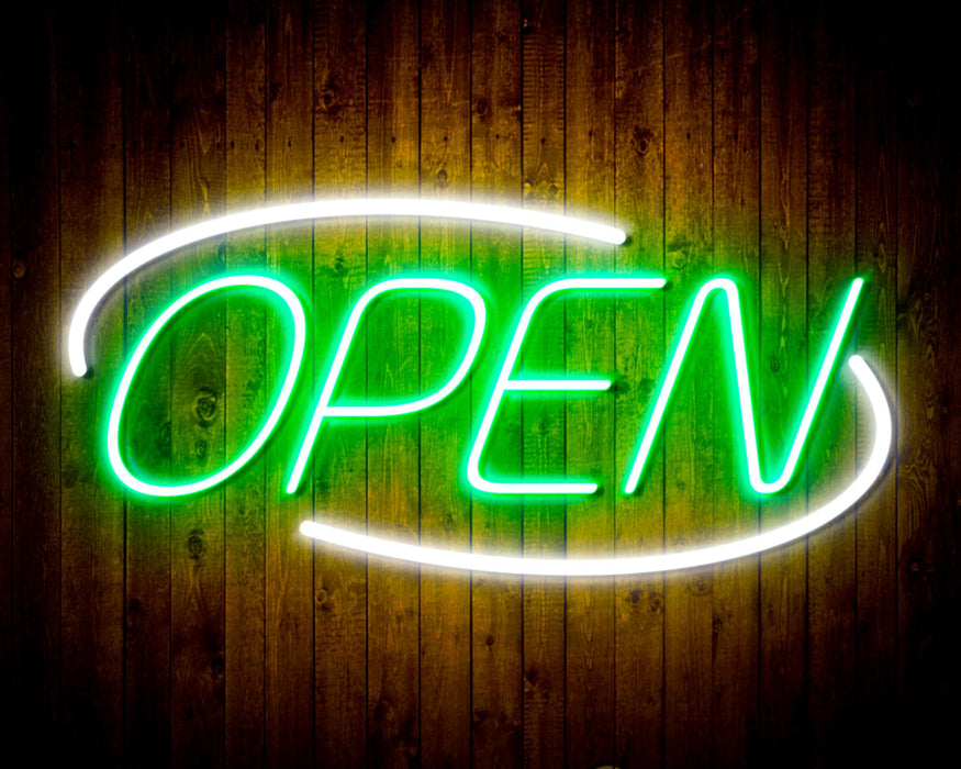 Open Sign Flex Silicone LED Sign (Neon-Style, LED Technology) - Way Up Gifts