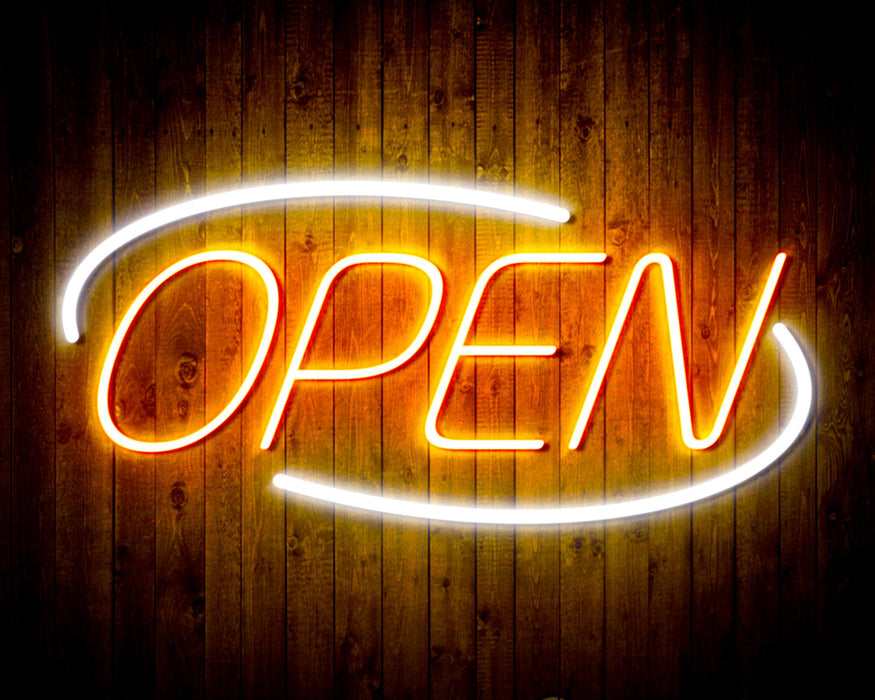 Open Sign Flex Silicone LED Sign (Neon-Style, LED Technology) - Way Up Gifts