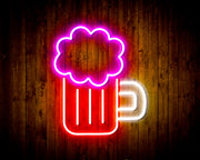 Beer Mug Bar Flex Silicone LED Sign (Neon-Style, LED Technology) - LED Gift Works