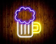 Beer Mug Bar Flex Silicone LED Sign (Neon-Style, LED Technology) - LED Gift Works