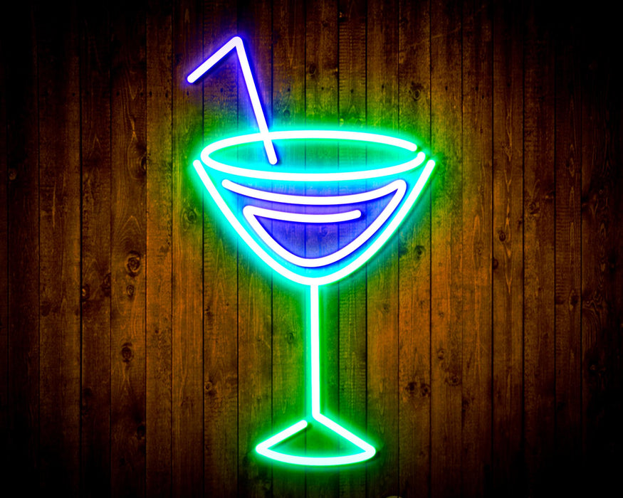 Dry Martini Flex Silicone LED Sign (Neon-Style, LED Technology) - Way Up Gifts
