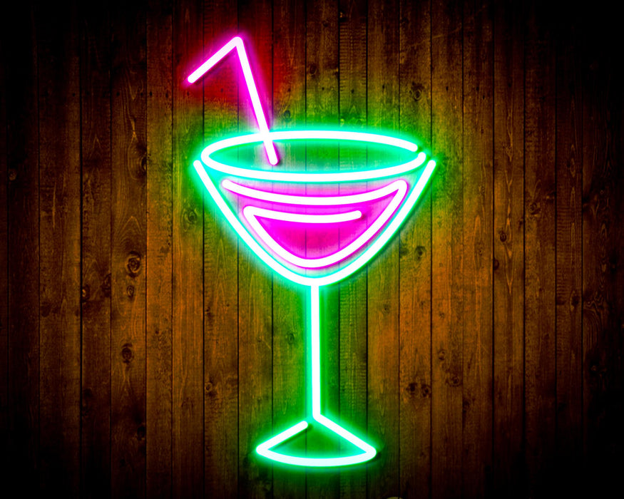 Dry Martini Flex Silicone LED Sign (Neon-Style, LED Technology) - Way Up Gifts