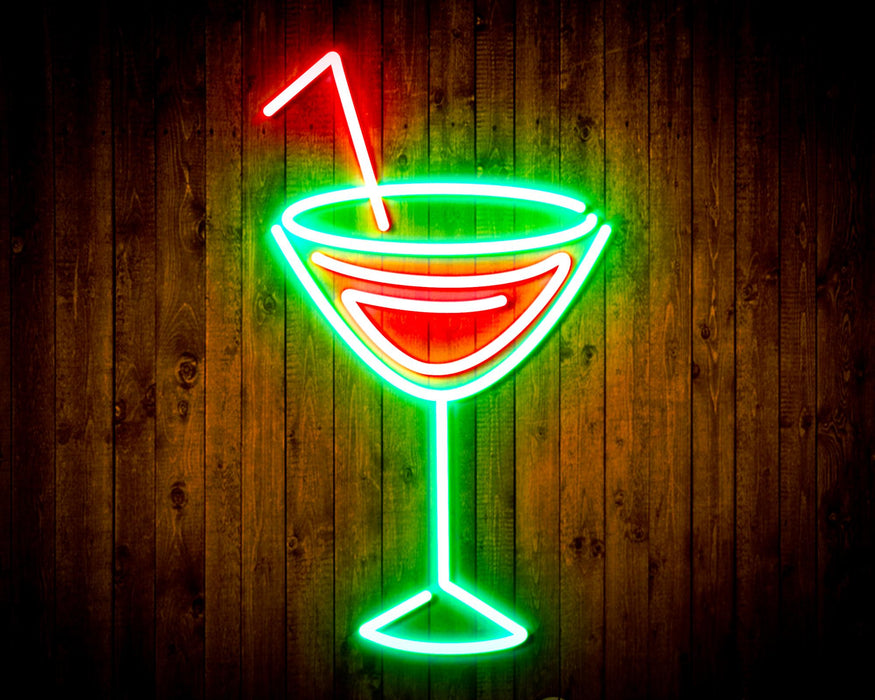 Dry Martini Flex Silicone LED Sign (Neon-Style, LED Technology) - Way Up Gifts