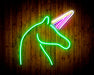 Unicorn with Magical Alicorn Horn Flex Silicone LED Sign (Neon-Style, LED Technology) - Way Up Gifts