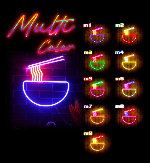 Ramen Flex Silicone LED Sign (Neon-Style, LED Technology) - LED Gift Works
