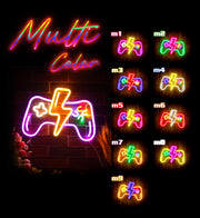 Gamer Gift Video Game Controller Flex Silicone LED Sign (Neon-Style, LED Technology) - LED Gift Works