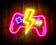 Gamer Gift Video Game Controller Flex Silicone LED Sign (Neon-Style, LED Technology) - LED Gift Works