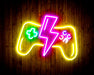 Gamer Gift Video Game Controller Flex Silicone LED Sign (Neon-Style, LED Technology) - Way Up Gifts