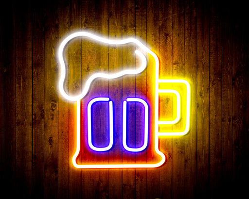 Beer Mug Flex Silicone LED Sign (Neon-Style, LED Technology) - Way Up Gifts