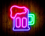 Beer Mug Flex Silicone LED Sign (Neon-Style, LED Technology) - LED Gift Works