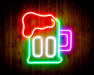 Beer Mug Flex Silicone LED Sign (Neon-Style, LED Technology) - Way Up Gifts
