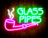 Glass Pipes Flex Silicone LED Sign (Neon-Style, LED Technology) - Way Up Gifts