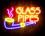 Glass Pipes Flex Silicone LED Sign (Neon-Style, LED Technology) - Way Up Gifts