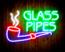 Glass Pipes Flex Silicone LED Sign (Neon-Style, LED Technology) - Way Up Gifts