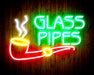 Glass Pipes Flex Silicone LED Sign (Neon-Style, LED Technology) - Way Up Gifts