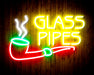 Glass Pipes Flex Silicone LED Sign (Neon-Style, LED Technology) - Way Up Gifts